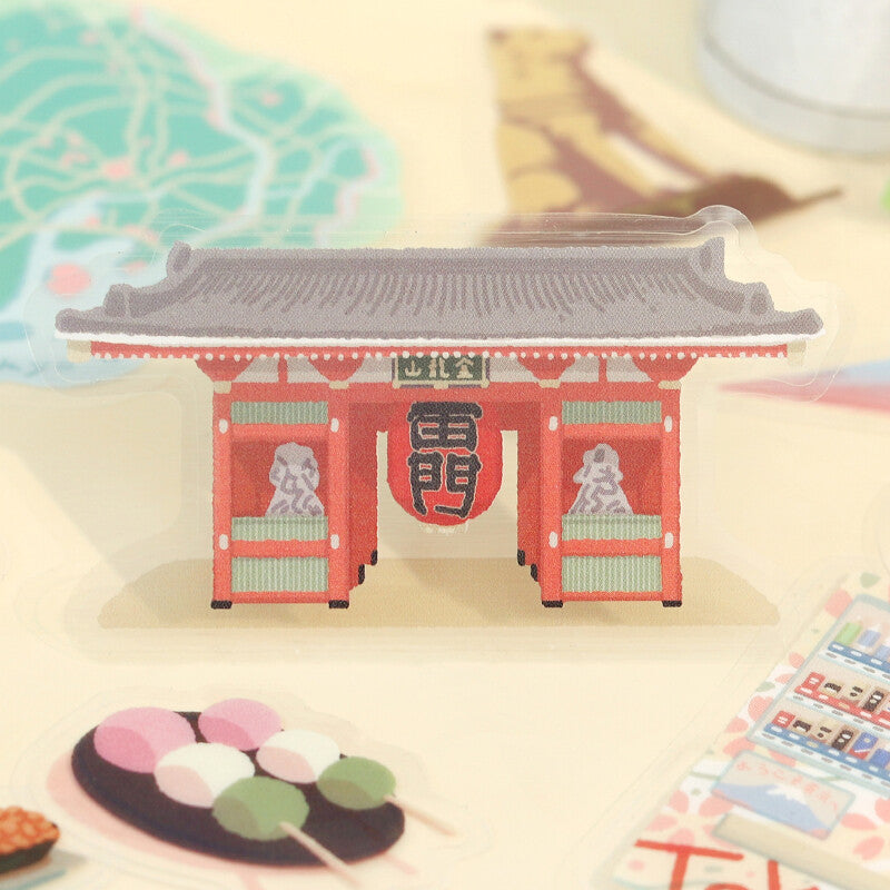Tokyo City Guide Clear Stickers by BGM