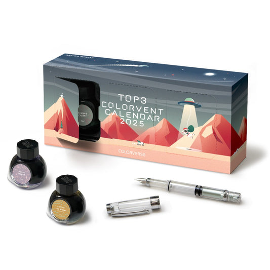Top 3 Colorvent Calendar 2025 Special Edition Ink & Fountain Pen