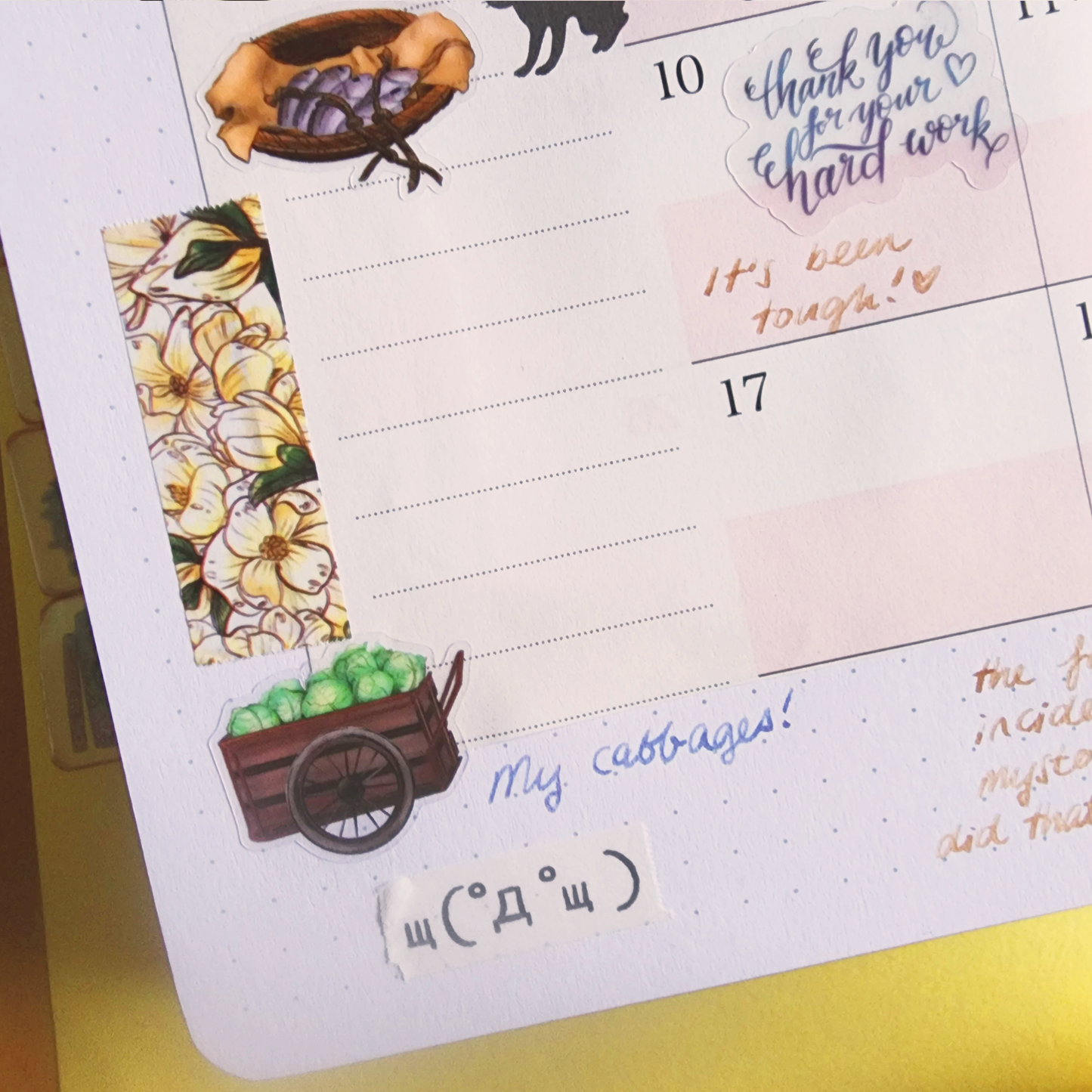 When Life Gives You Tangerines Sticker Sheet