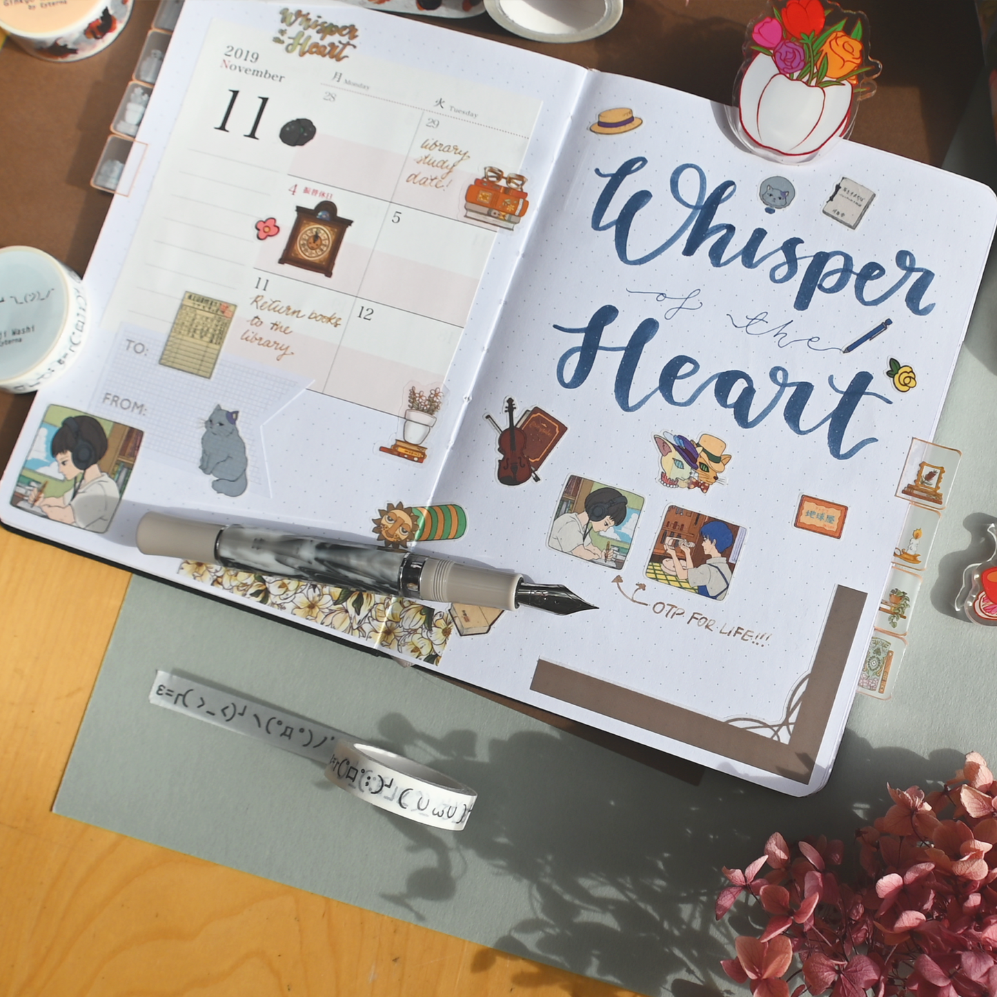 Whisper of the Heart Sticker Sheet