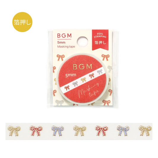 Little Ribbon - Foil Stamped Washi Tape