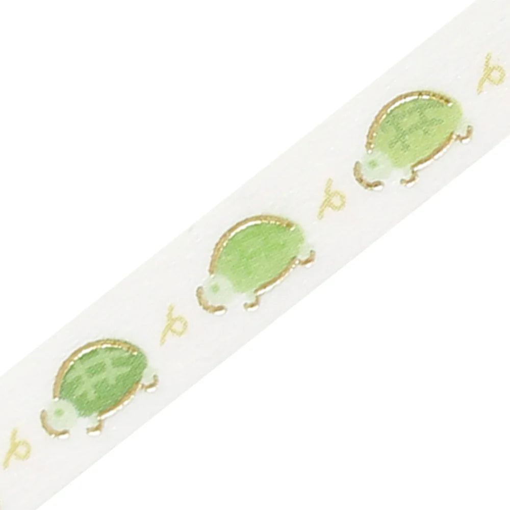 Running Turtle - Foil Stamped Washi Tape