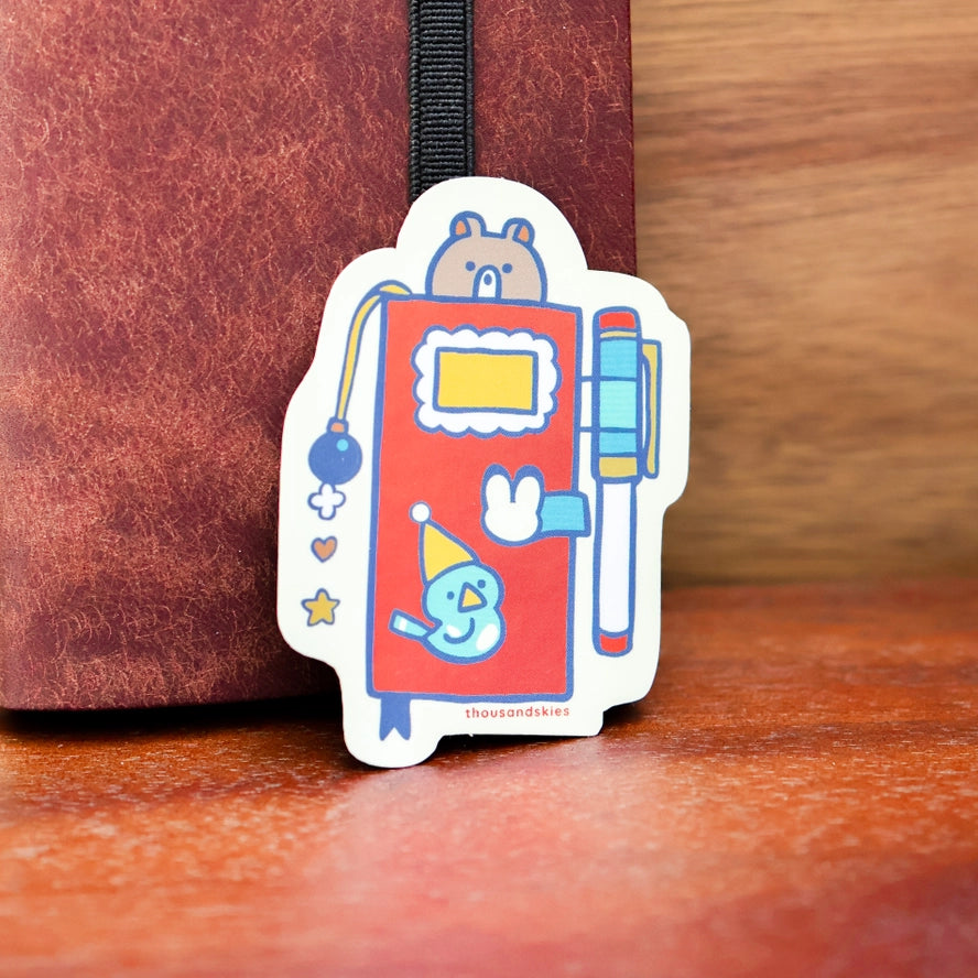 Weekly Journal Vinyl Sticker (Holographic)