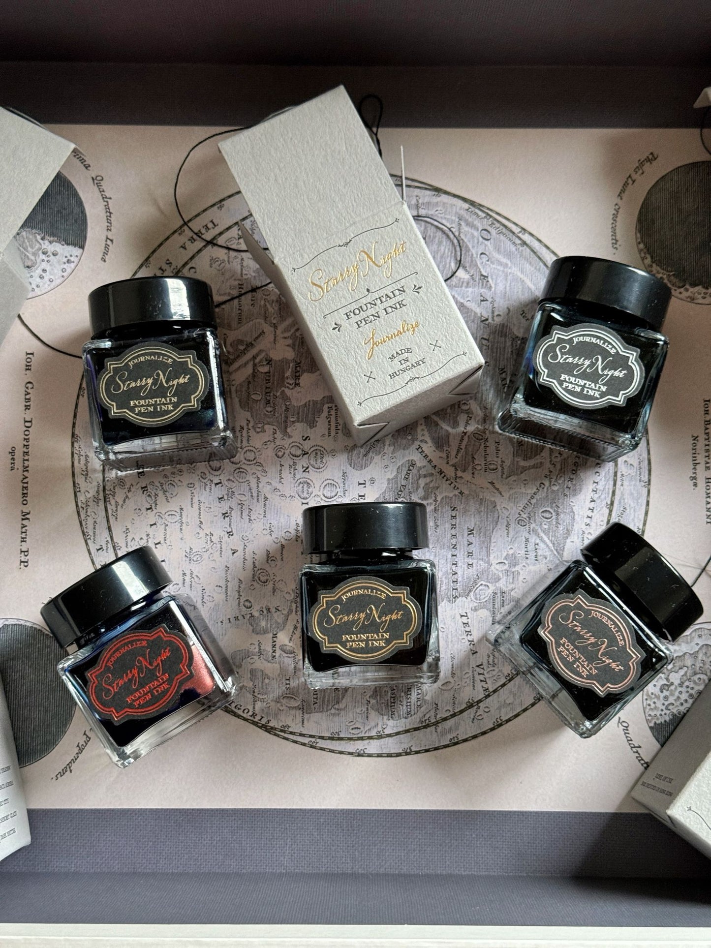 Journalize Starry Night Fountain Pen Ink Collection