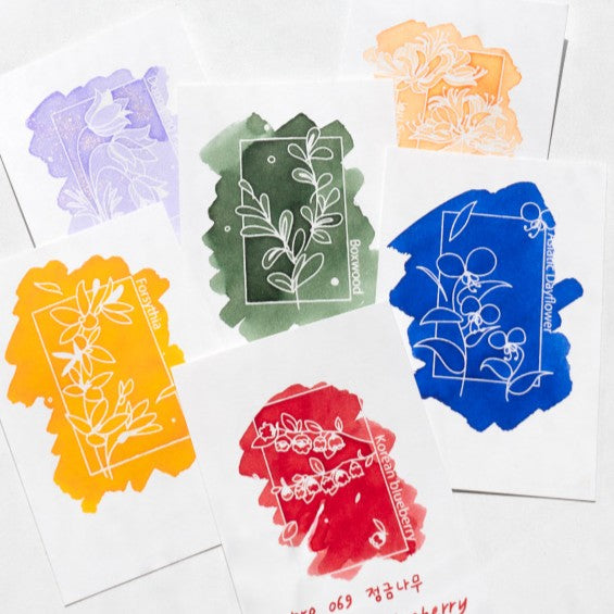 Ink Swatch Card Colorspace Wildflower B