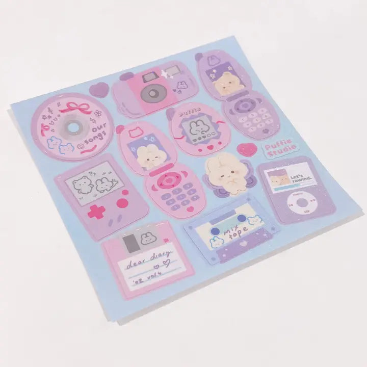 Y2K Sticker Sheet
