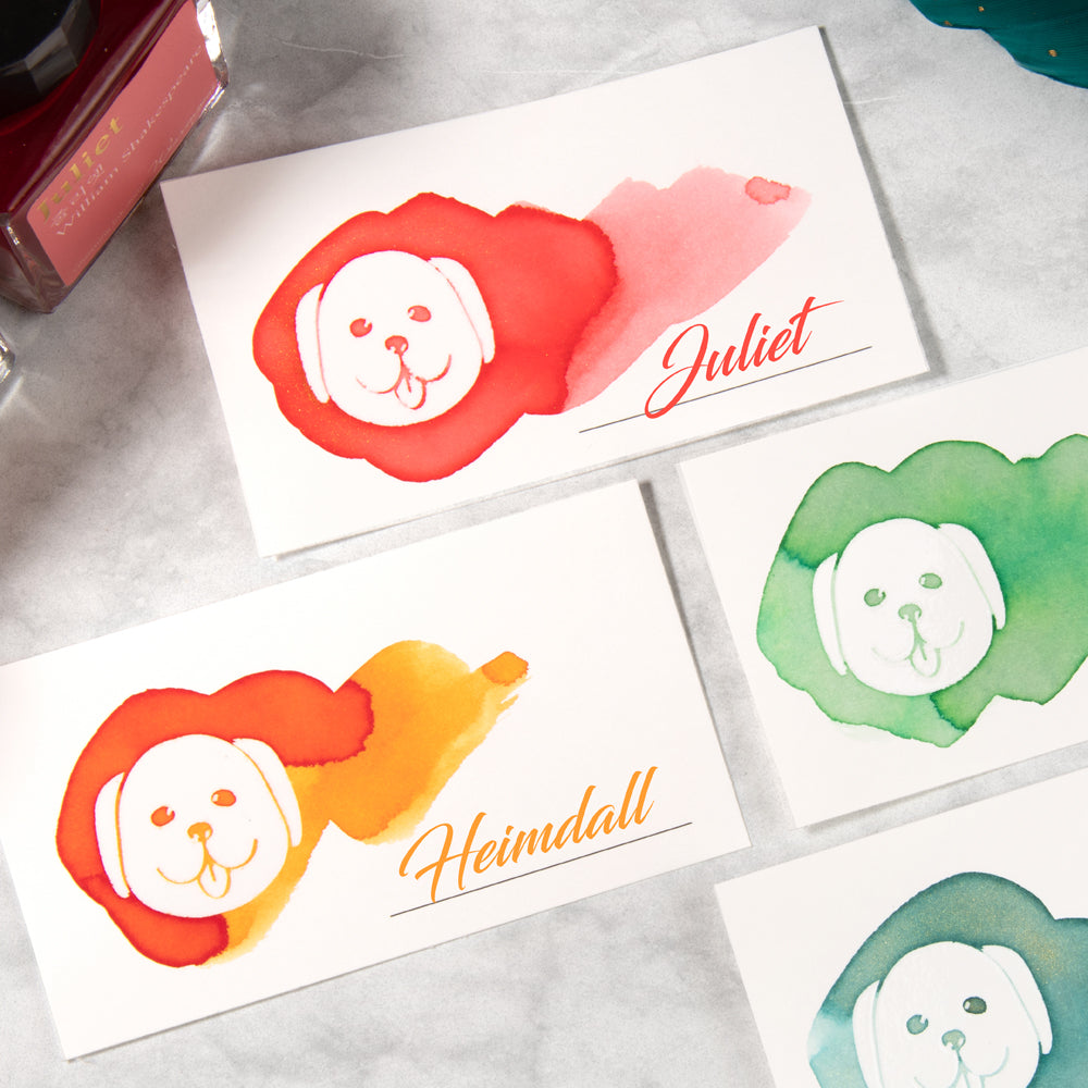 Puppy Ink Swatch Cards