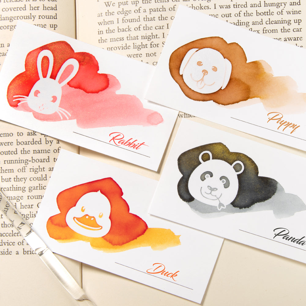 Panda Ink Swatch Cards