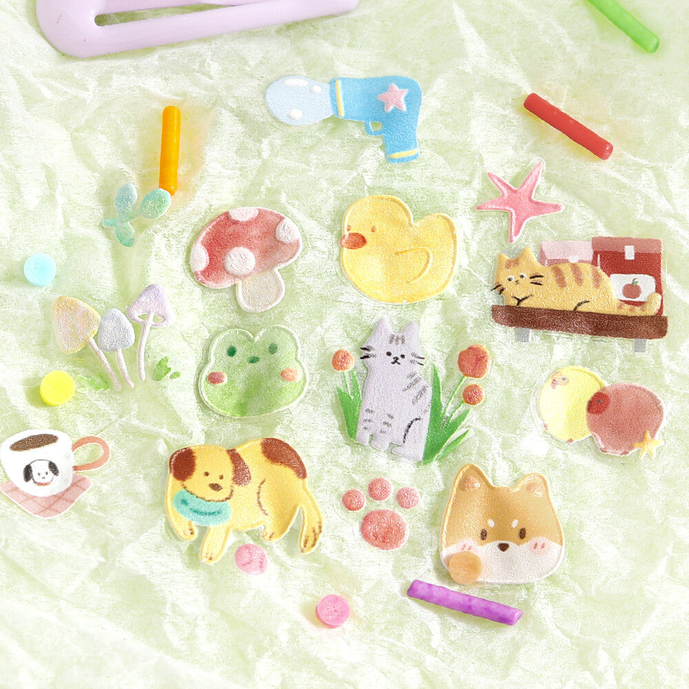 Animal Meets Pop-Up Stickers