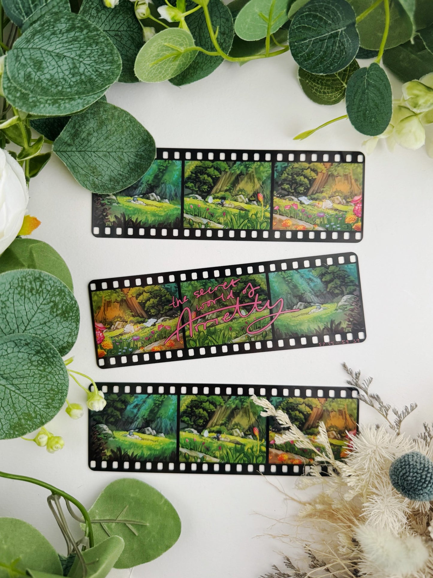Ghibli Movie Reel Bookmarks - Woodlands