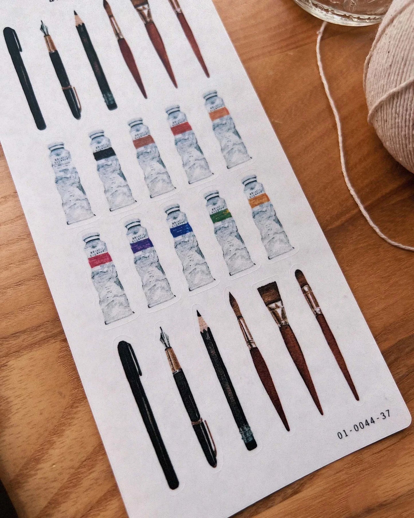 Art Supplies Sticker by Sarica Studio