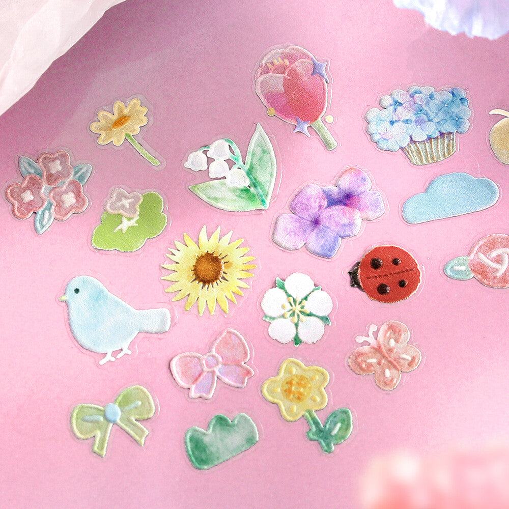 Bloom Pop-Up Stickers