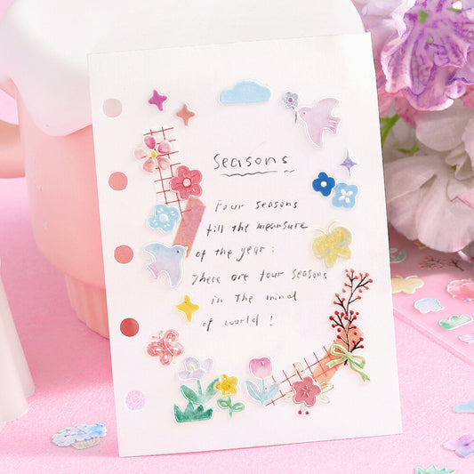 Bloom Pop-Up Stickers