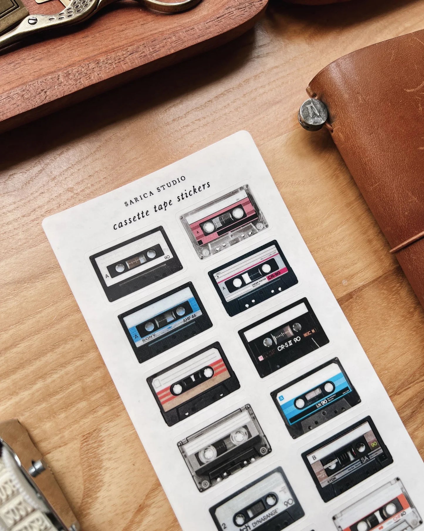 Cassette Tape Sticker