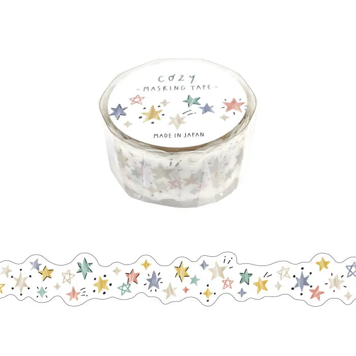 Cozy Star Die-Cut Washi Tape