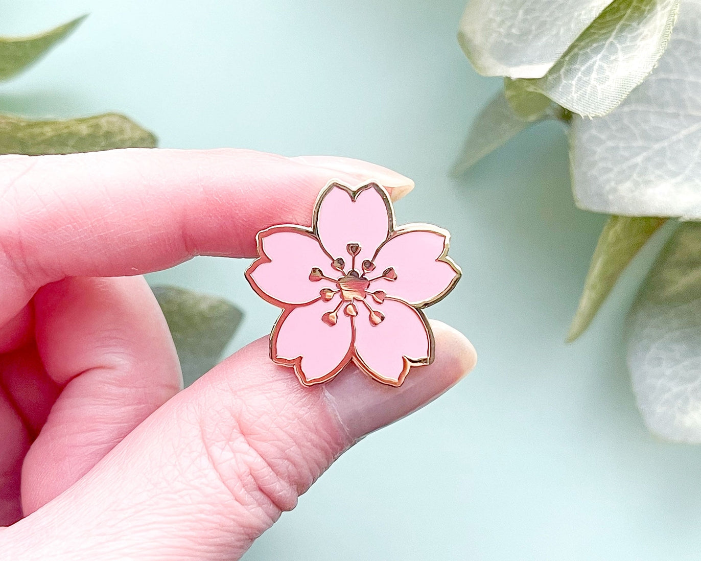 Sakura Blossom Enamel Pin