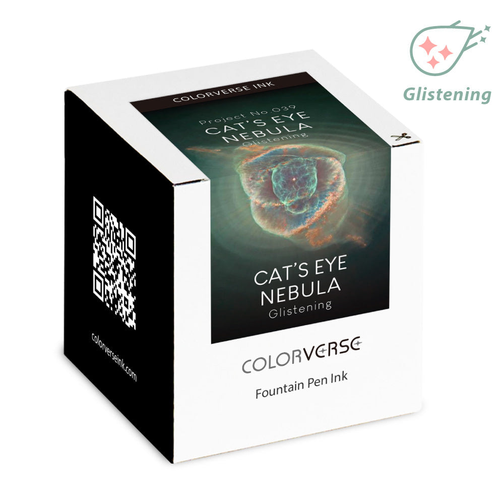 Project Ink No.039 Cat's Eye Nebula (Glistening)