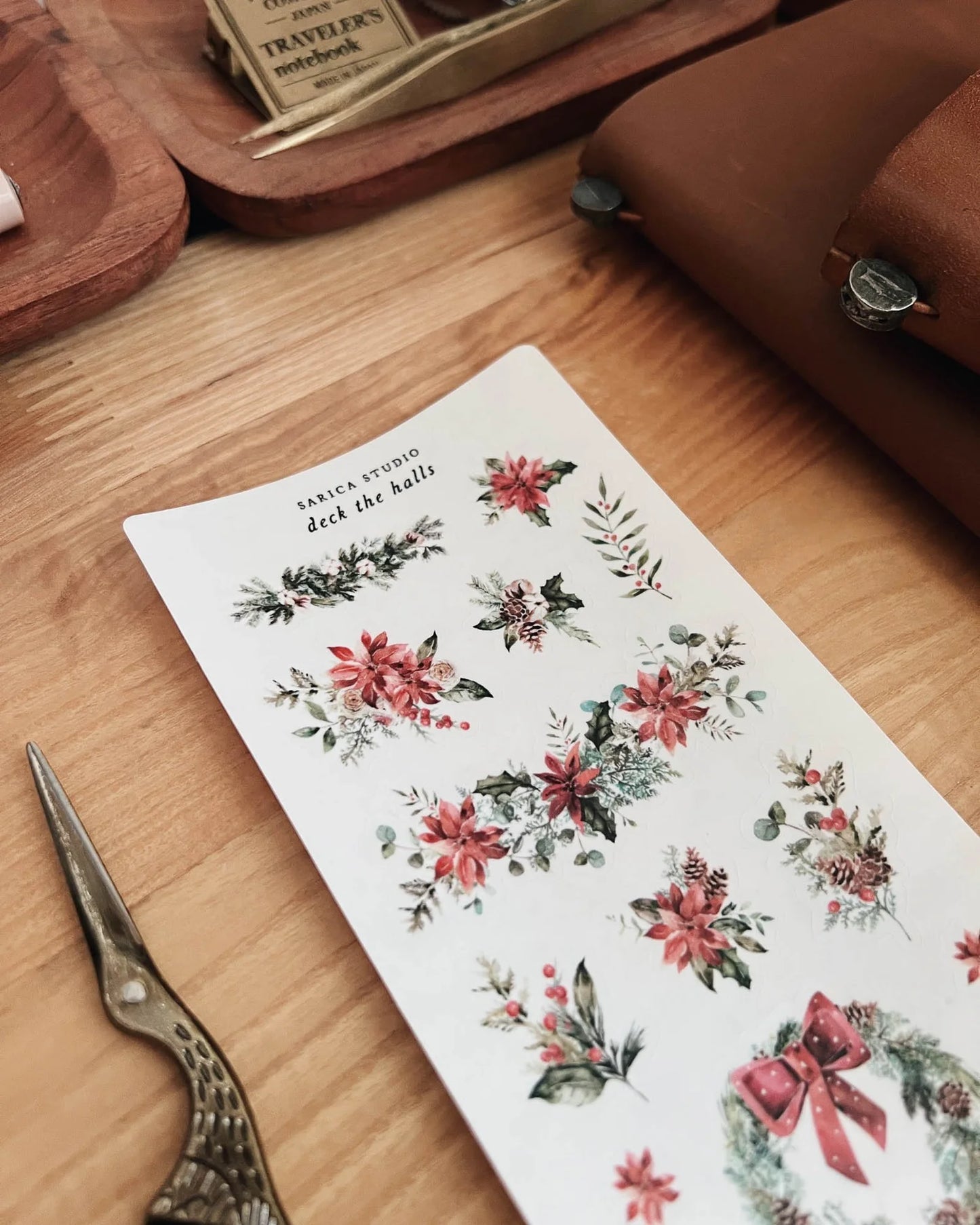 Deck the Halls Sticker