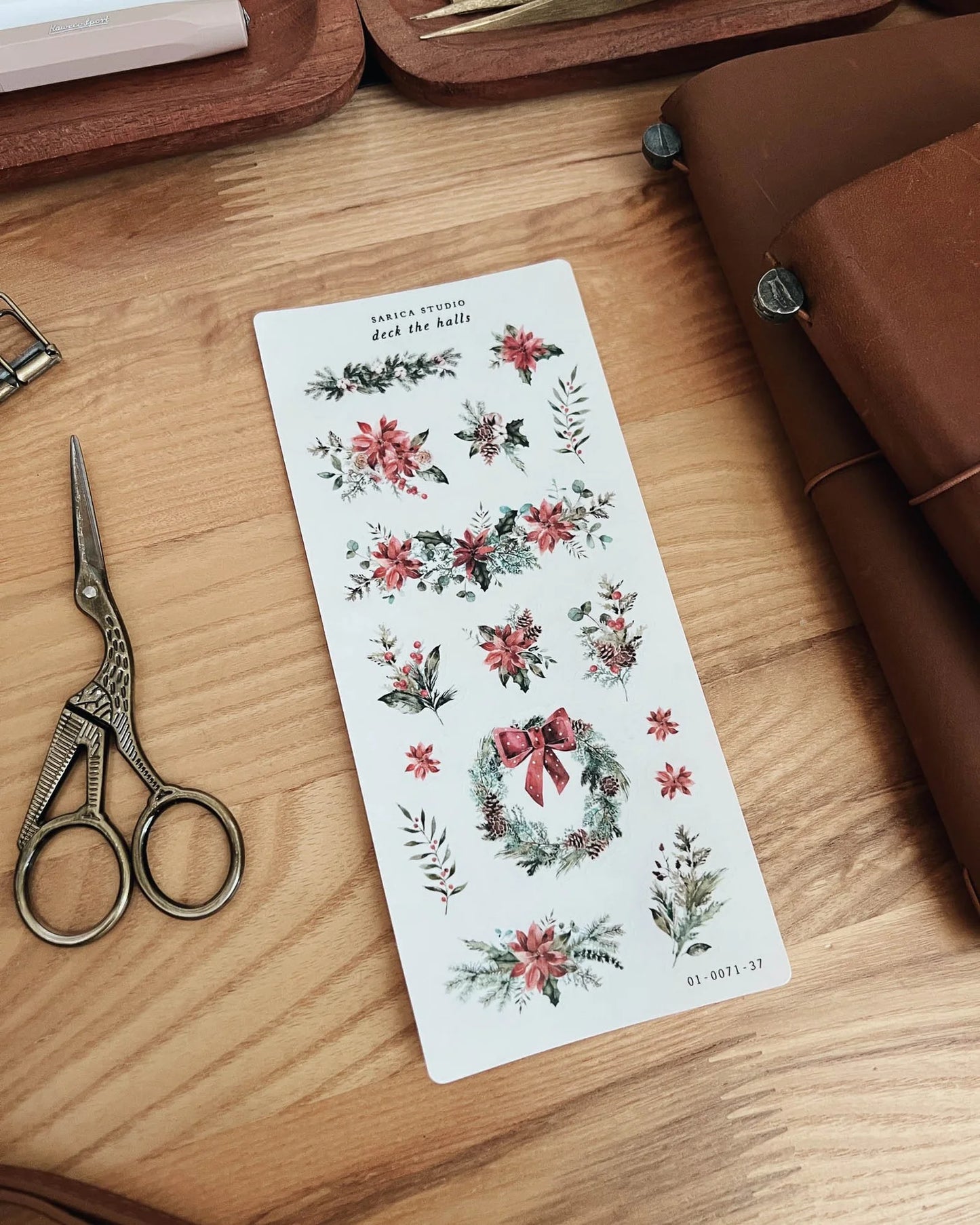 Deck the Halls Sticker