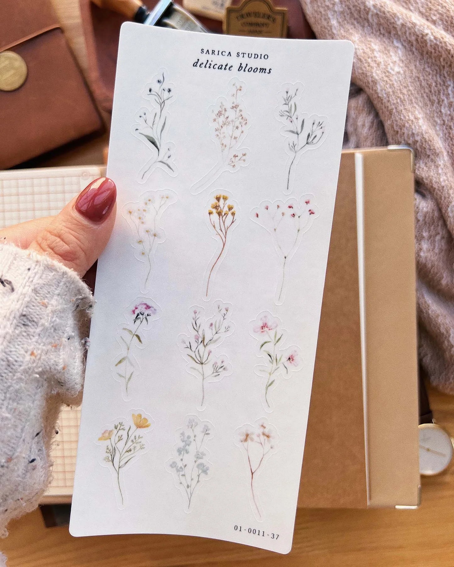 Delicate Bloom Sticker