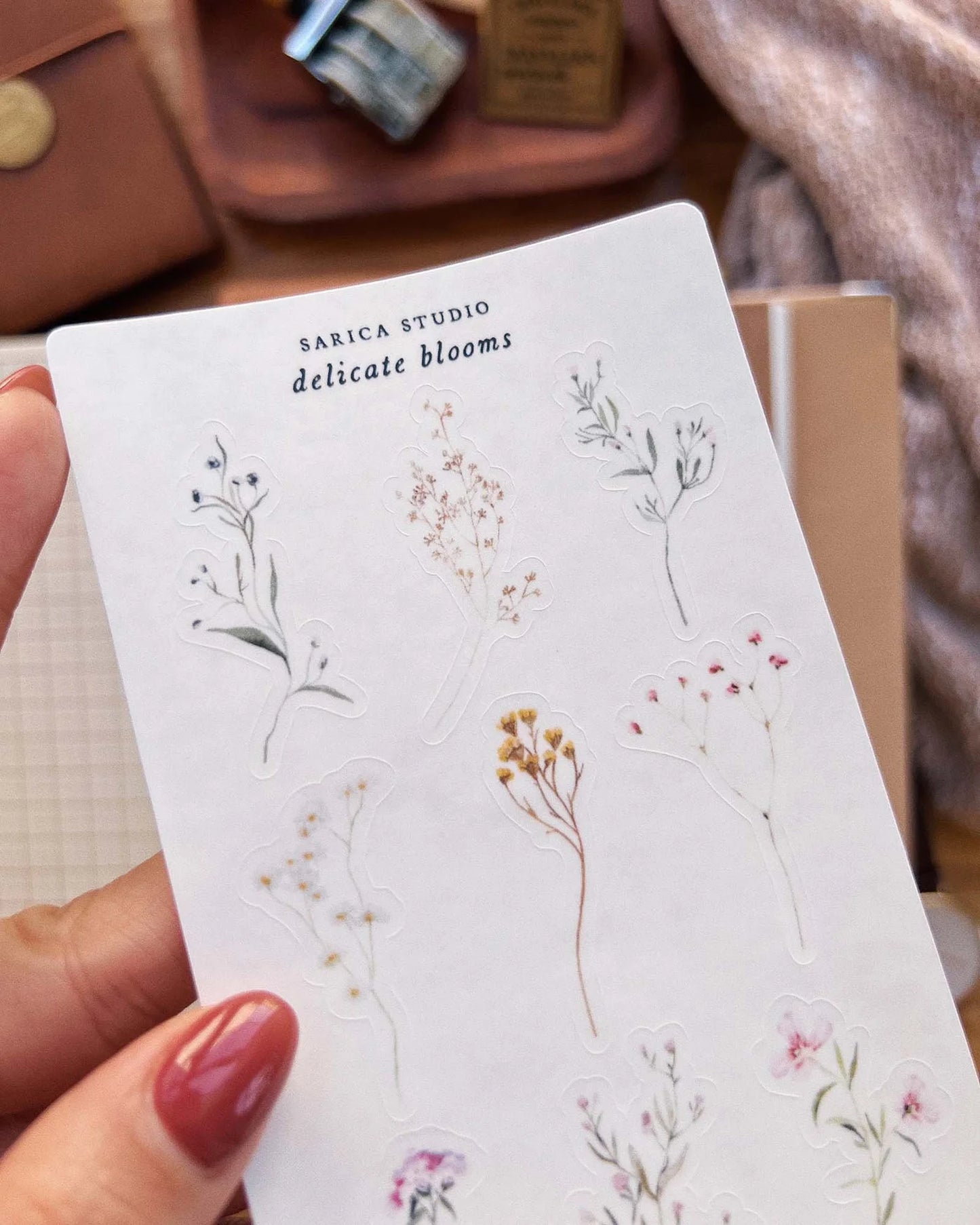 Delicate Bloom Sticker
