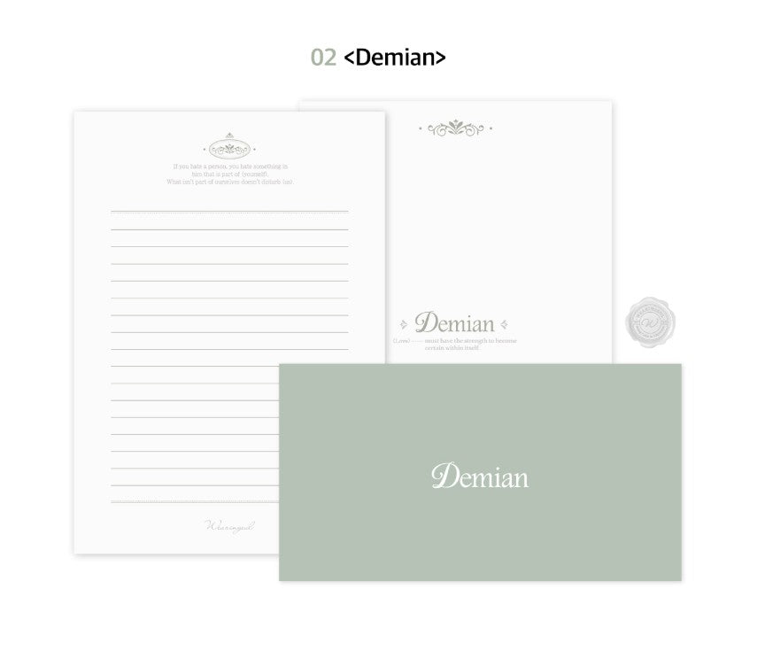 World Literature Letter Set - Demian (5 sets)