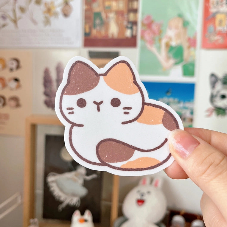 Cat Loafs: Calico Cat Sticker