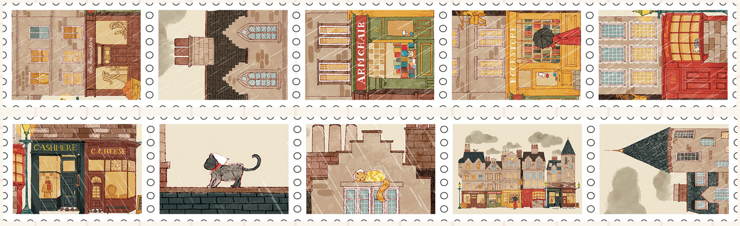 Edinburgh Stamps Washi Tape