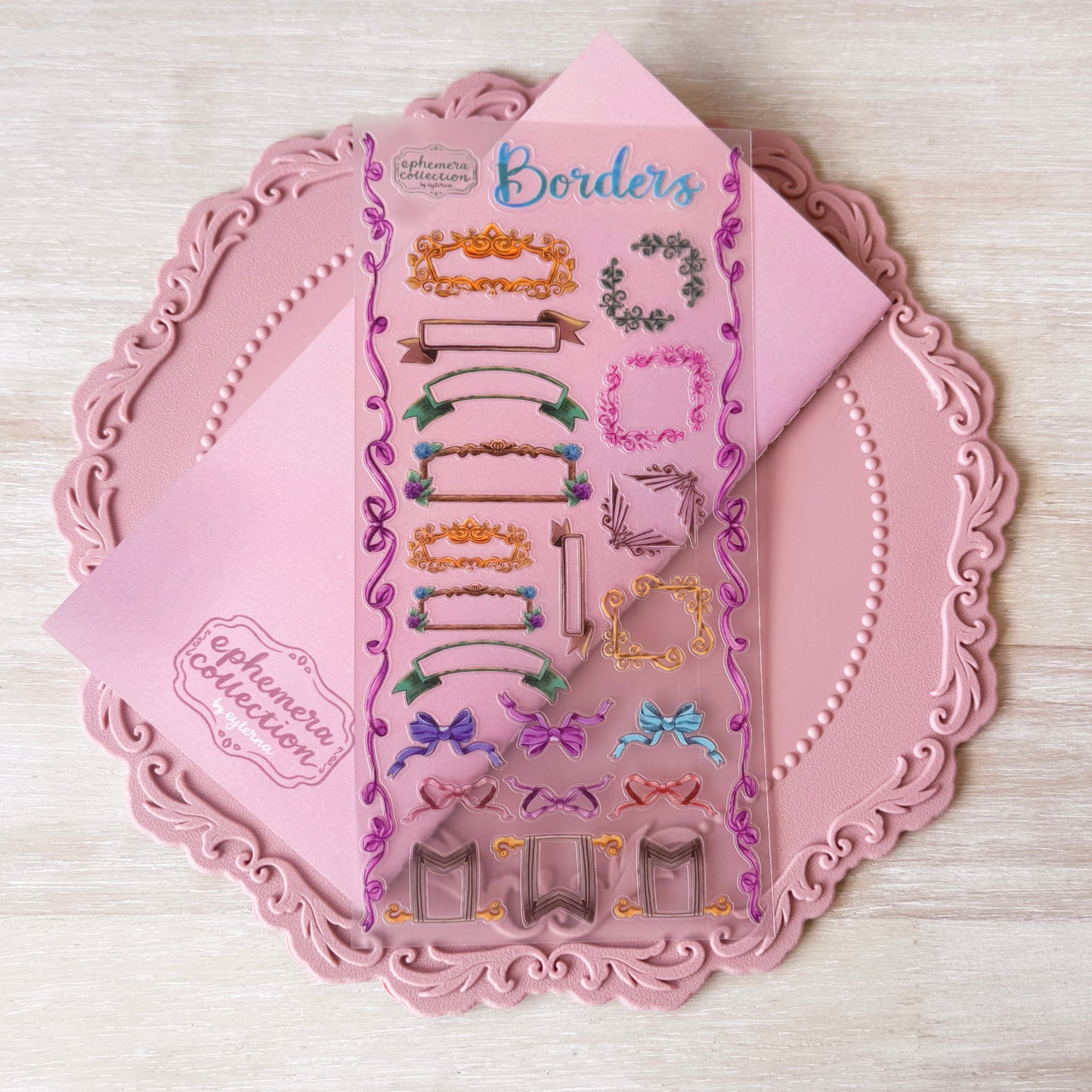 Borders Sticker Sheet