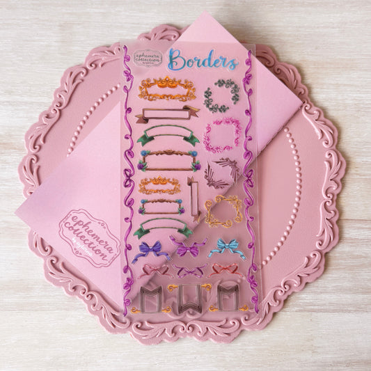Borders Sticker Sheet