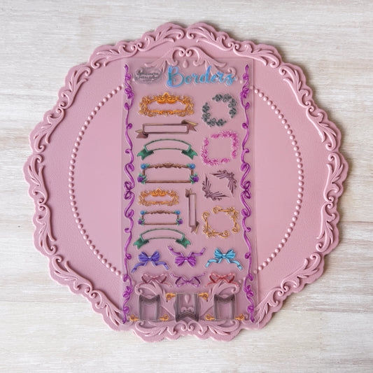 Borders Sticker Sheet