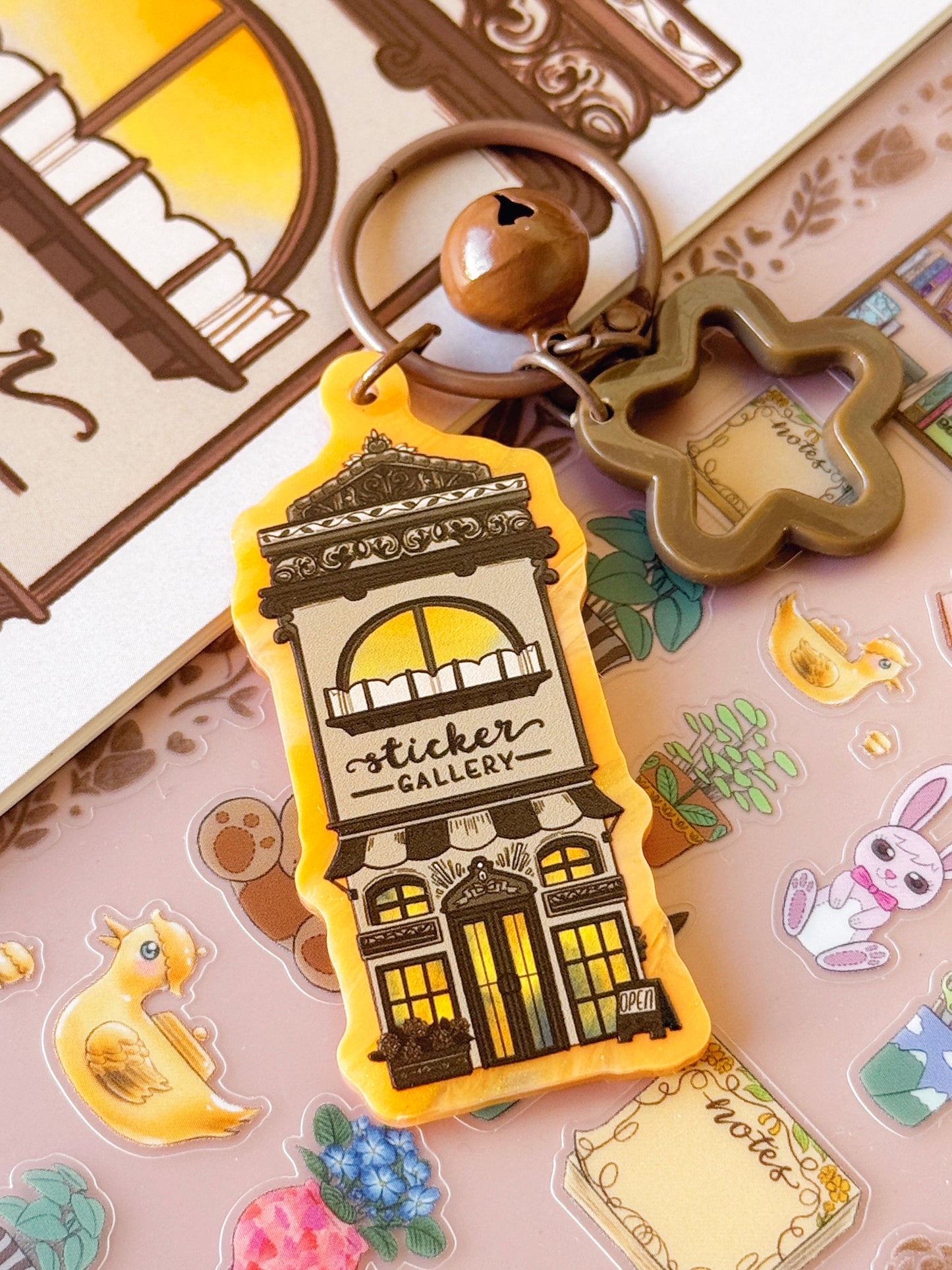 Sticker Gallery Keychain