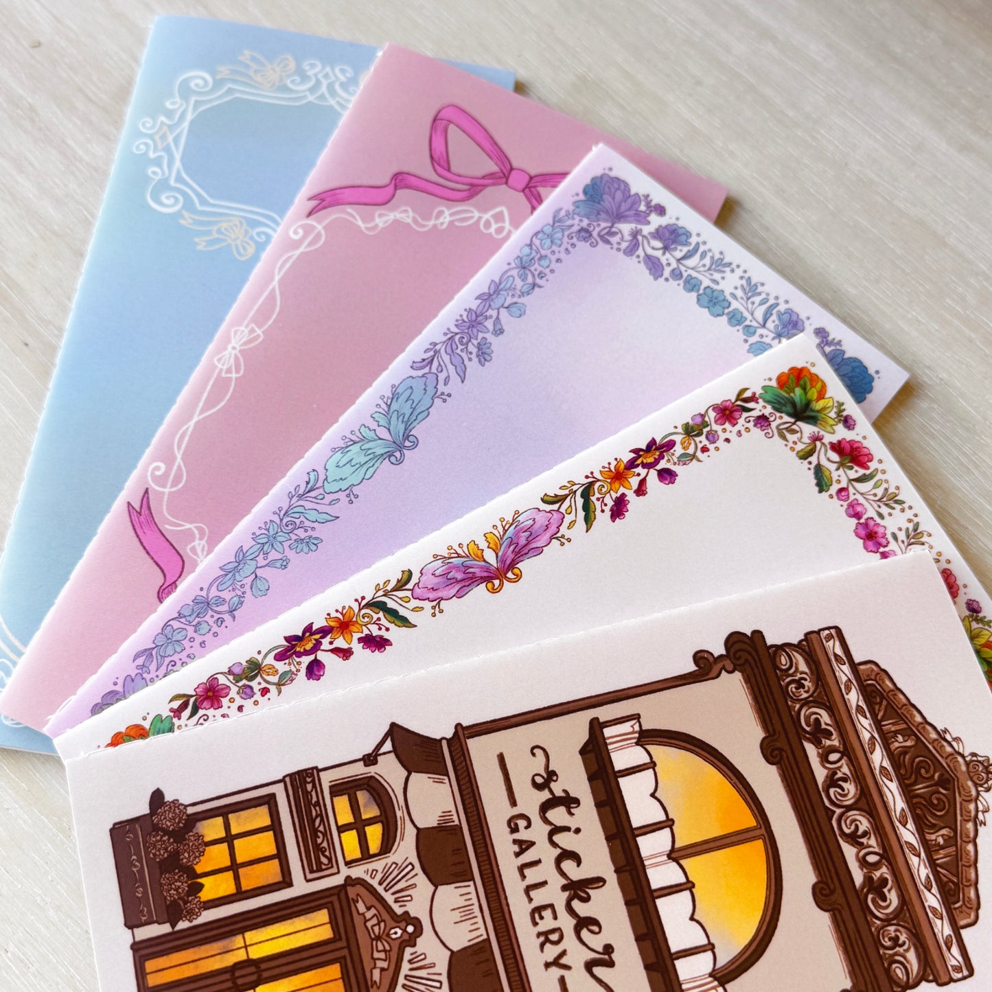 Sky Frame Sticker Release Book with Sticker Sheet