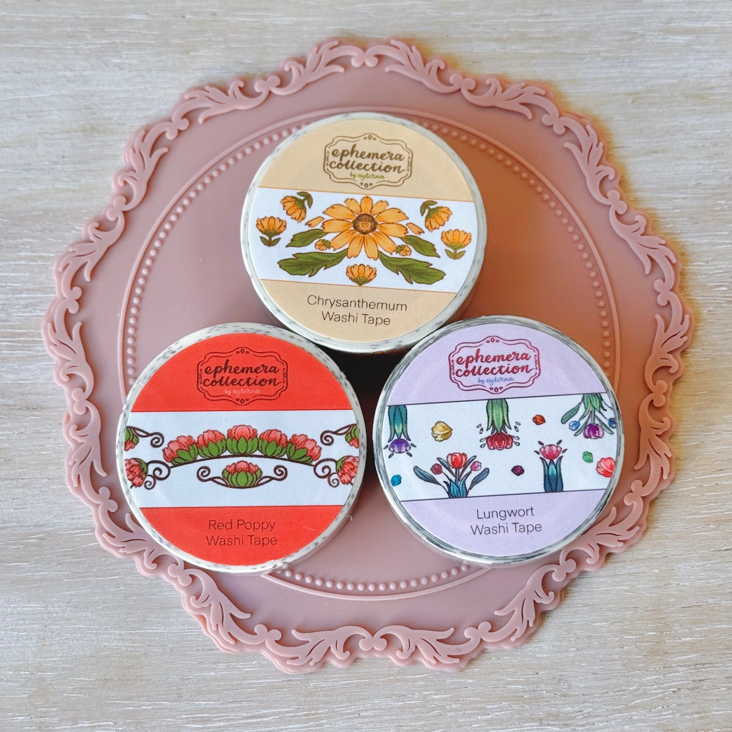 Chrysanthemum Washi Tape