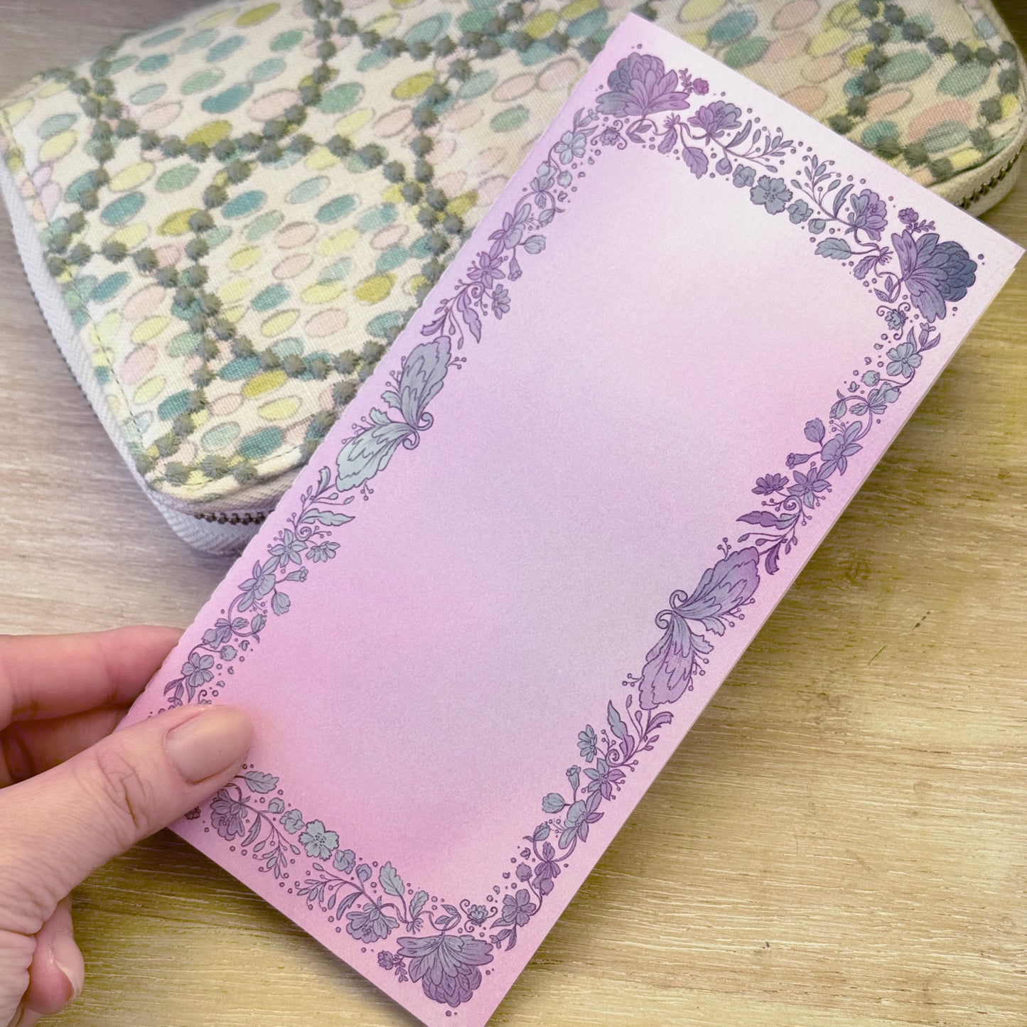 Winter Florals Sticker Release Book with Sticker Sheet