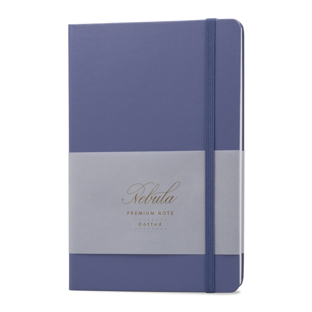 Nebula A5 Premium Note - Lavender Blue (Dot Grid)