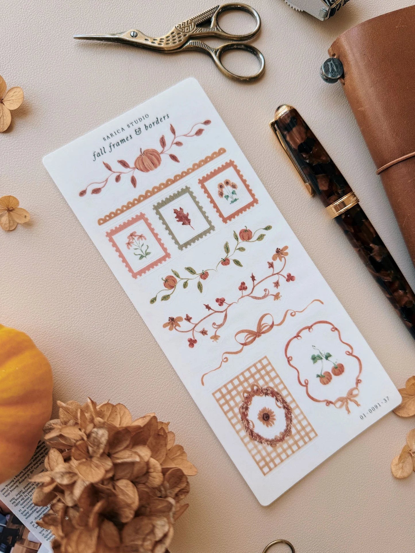 Fall Frames & Borders Stickers