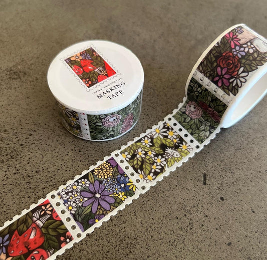 What is in the Garden Stamp Washi Tape