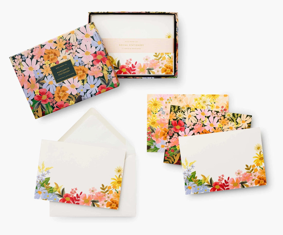 Social Stationery Set - Marguerite