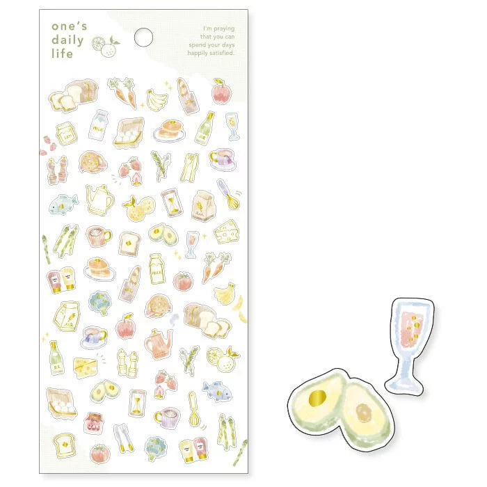 One's Daily Life Sticker - Food