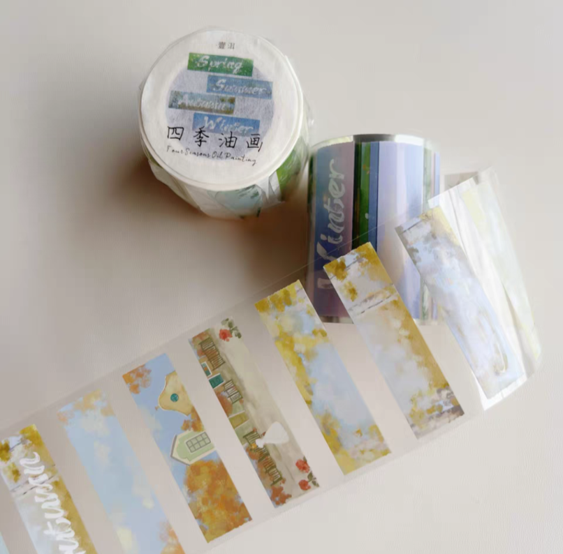 Four Season Oil Painting PET Tape