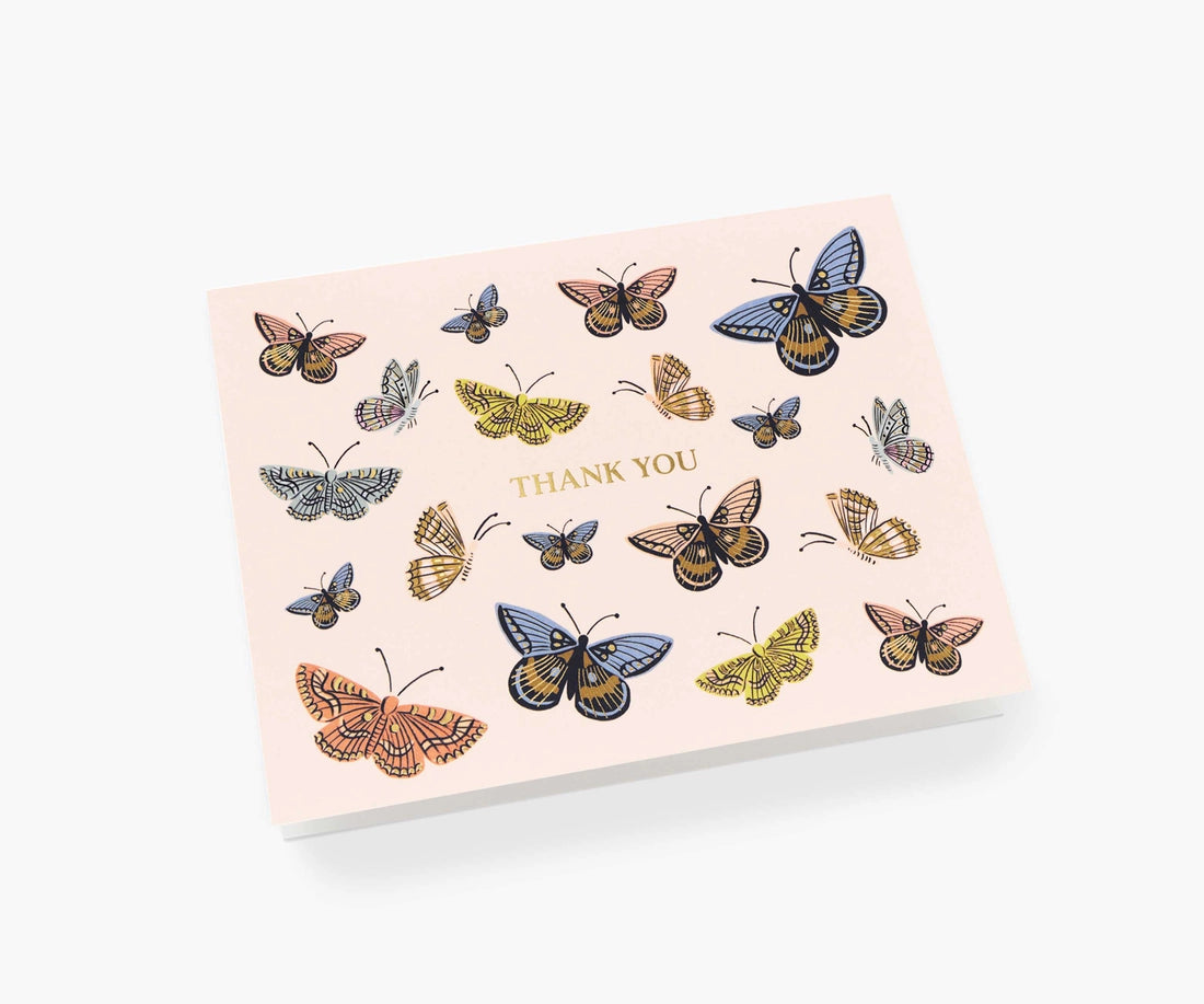 Thank You Card - Butterflies