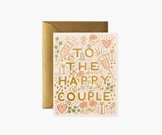 Congratulations Card - To the Happy Couple