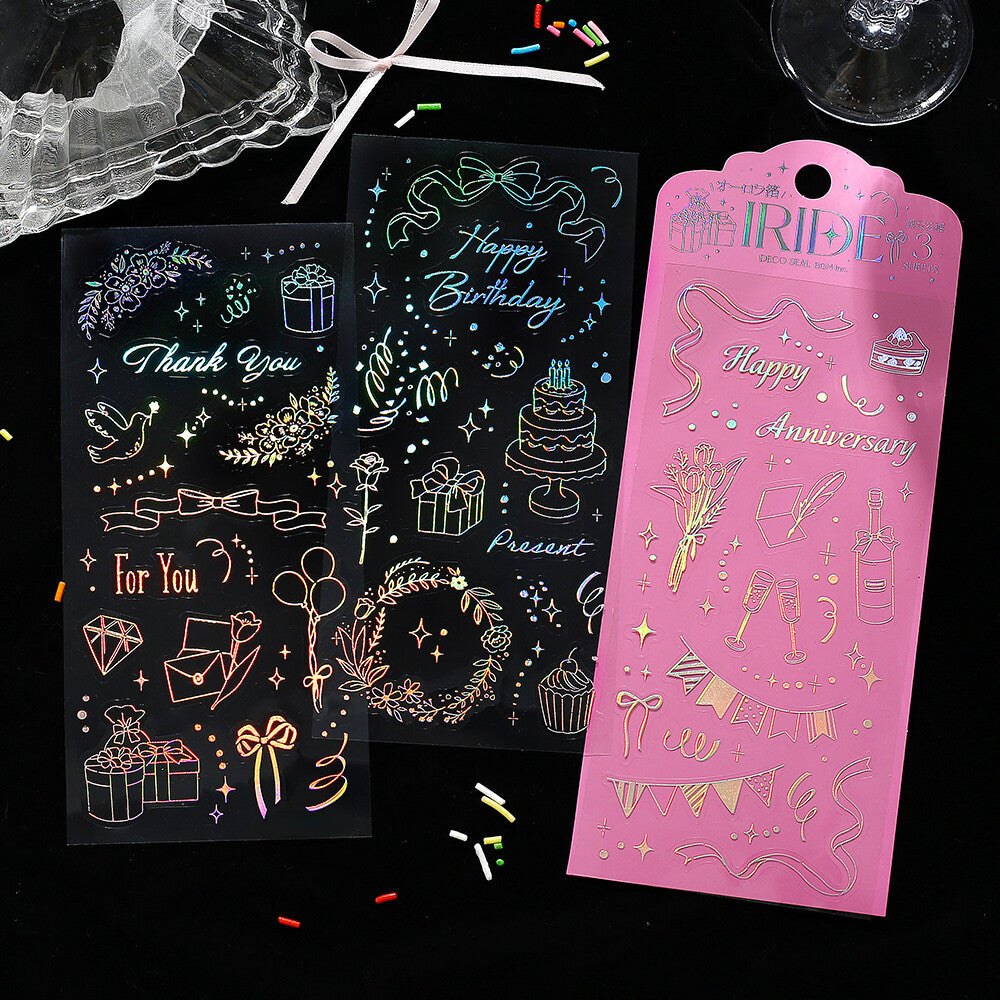 IRIDE Deco Stickers - Gifts
