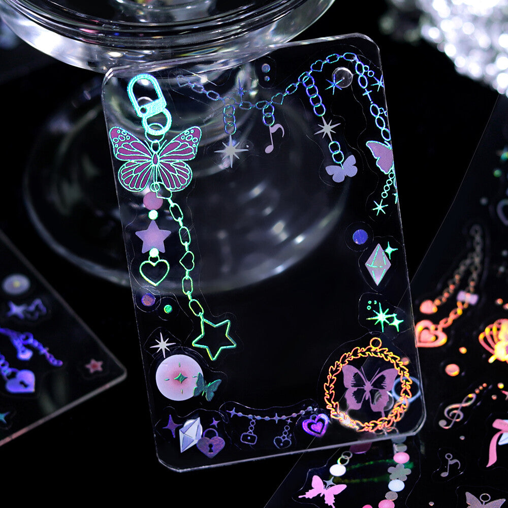 IRIDE Deco Stickers - Glitter Charm