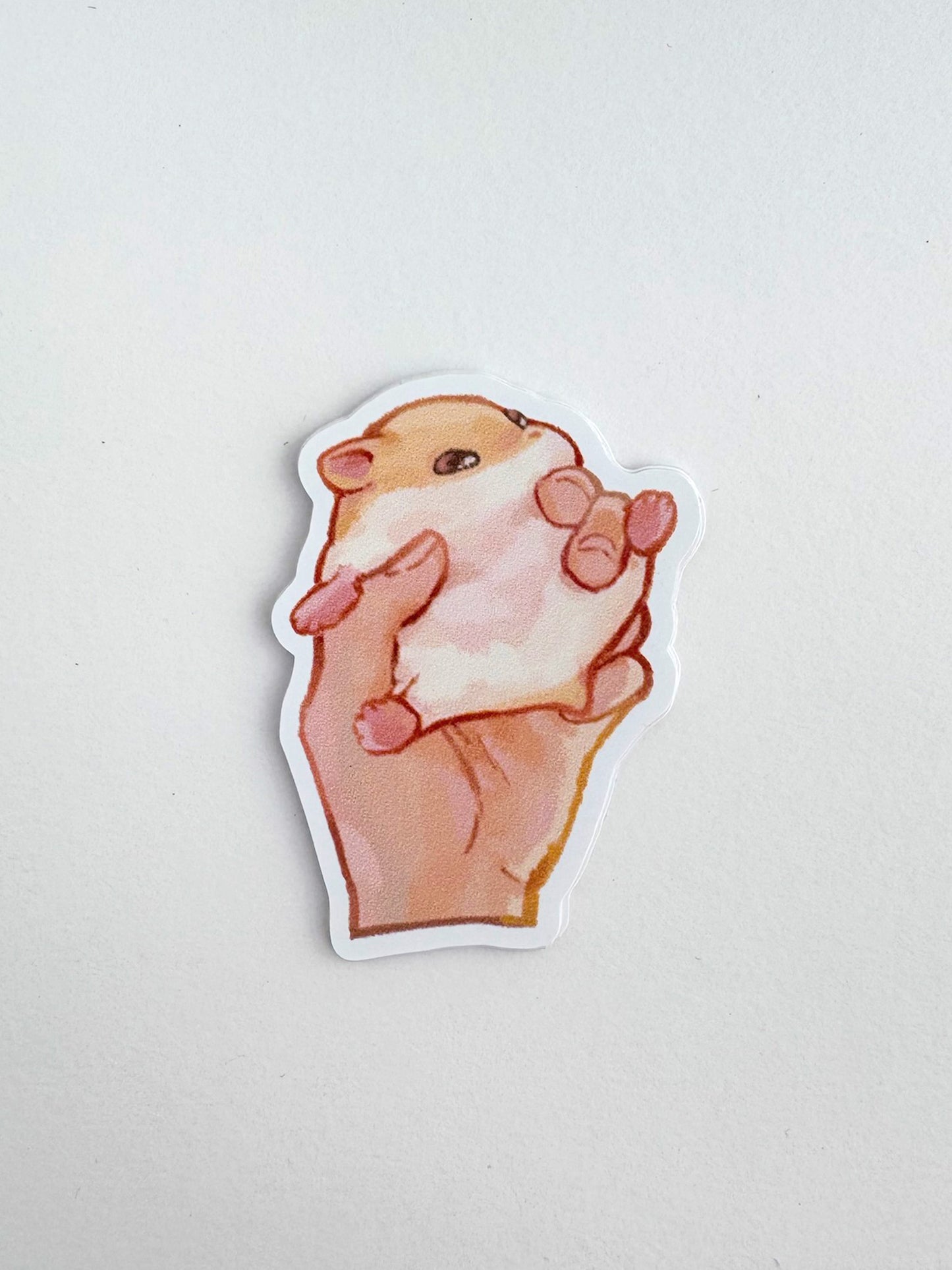 Squeeze Hamster Sticker