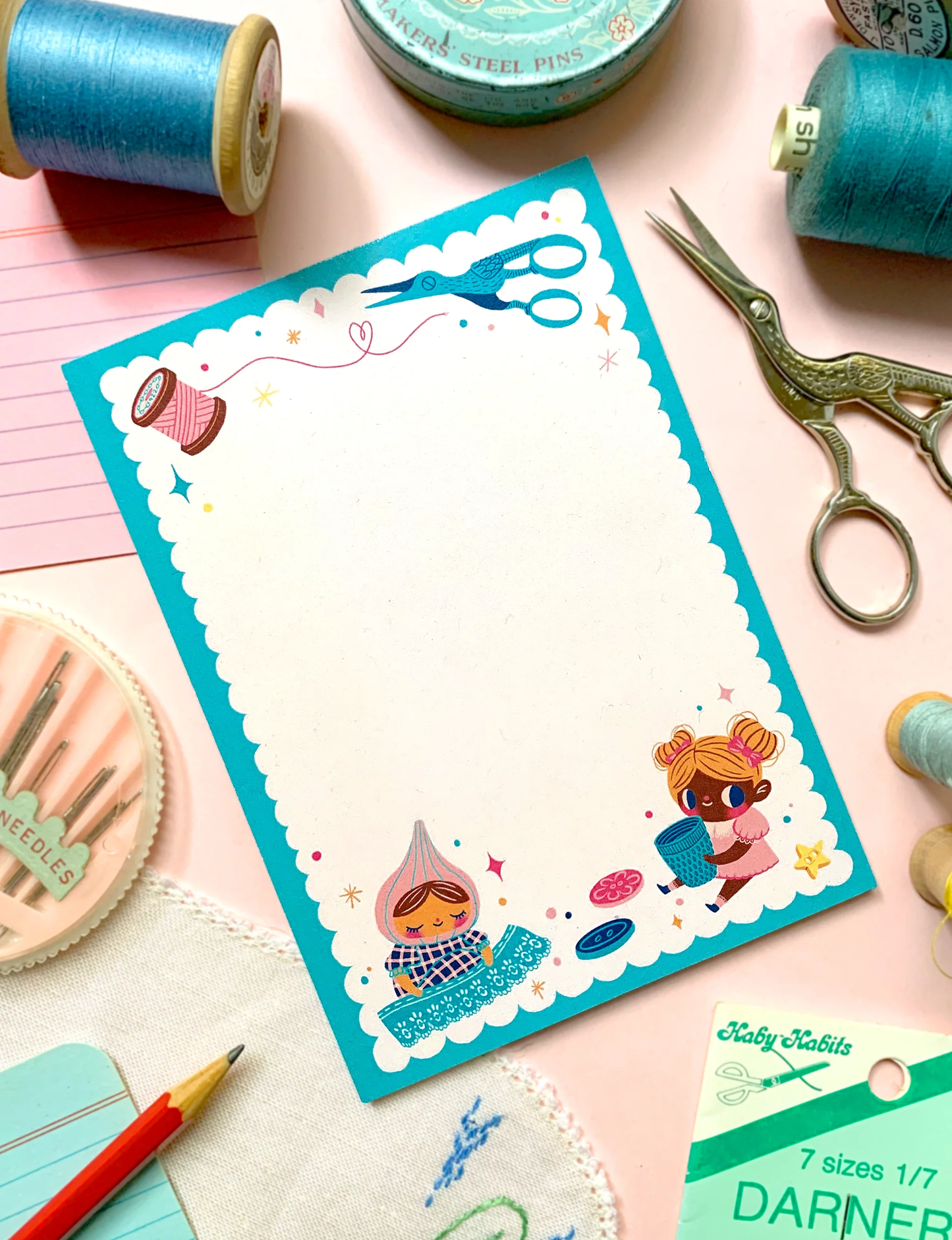 Hannakin Craft Cuties A6 notepad