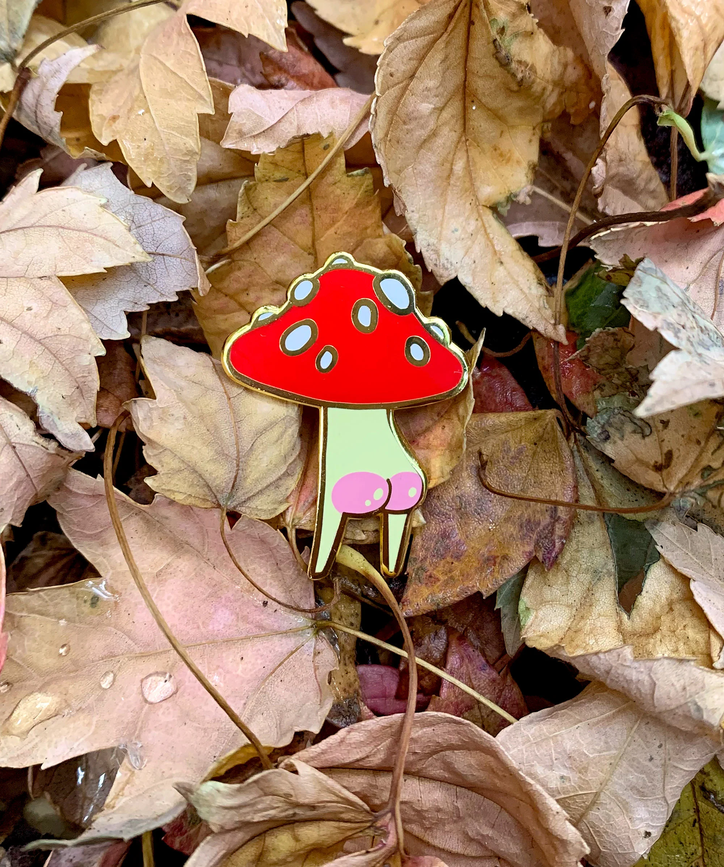 Booty Mush  - Enamel Pin