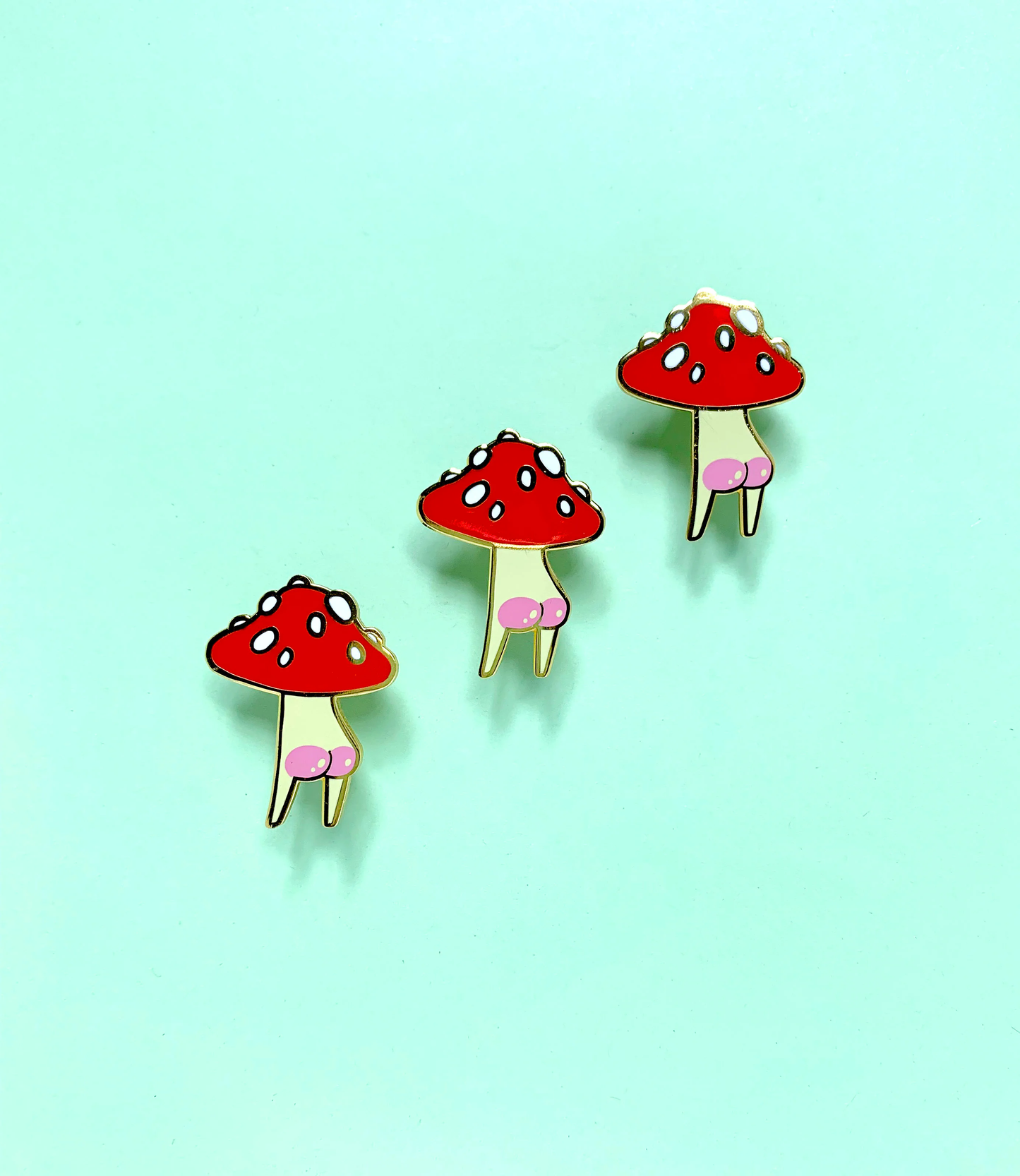 Booty Mush  - Enamel Pin