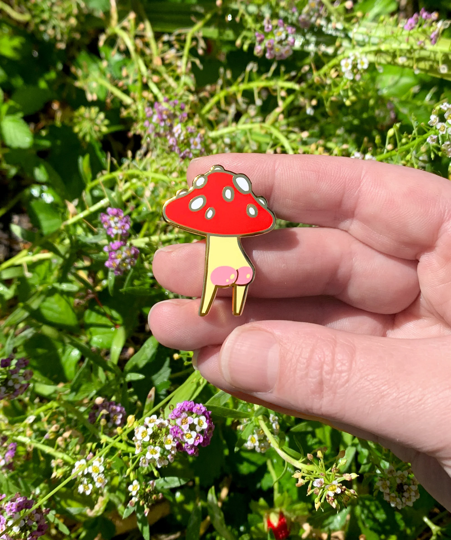 Booty Mush  - Enamel Pin